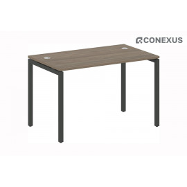 Письменный стол на П-образном м/к Metal system quattro 40x40 40БП.СП-2 Вяз благородный/Металл антрацит/Металл антрацит