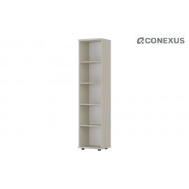 Стеллаж узкий New Line NLN36341421 Дуб шамони светлый/Бежевый