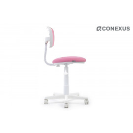 Кресло компьютерное детское Бюрократ CH-W299/PK/TW-13A Ткань TW-13A (розовая)/Сетка TW-06A розовая