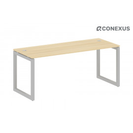 Стол письменный на О-образном м/к Metal system quattro 50x50 50БО.СП-5 Акация Лорка/Металл серый /Металл серый