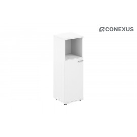 Шкаф для документов средний с нишей левый Sigma SG.844.WH.WH.L Белый