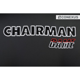 Кресло игровое Chairman Game 15 Экокожа черная/Экокожа серая