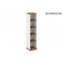 Стеллаж Concept CN.STU-510 Сандал янтарный/Белый бриллиант/Металл белый