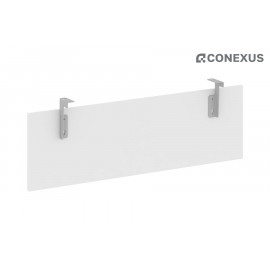 Царга для стола L1200мм Metal system style Б.ЦС-2 Белый/Металл серый /Металл серый
