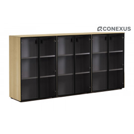 Шкаф для документов Renz 109 734 ECL-L 01 Эвкалипт светлый/Черный