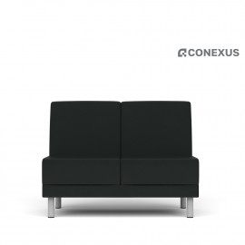 Секция 2-местная Александрия 122x75x92 экокожа премиум фисташковая CN1131