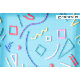 Кресло компьютерное детское Бюрократ Burokids 1 W-STICKBL Ткань голубая с рисунком Sticks 06