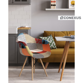 Кресло Eames DSW пэчворк