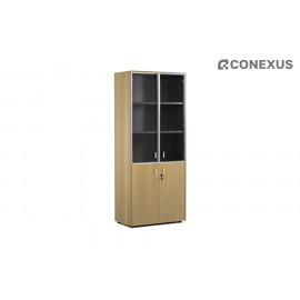 Шкаф для документов Enzo 109 714 ECL-L 51 Эвкалипт светлый/Хром