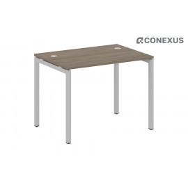 Письменный стол на П-образном м/к Metal system quattro 40x40 40БП.СП-1 Вяз благородный/Металл серый /Металл серый