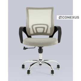 Кресло офисное TopChairs Simple New серый