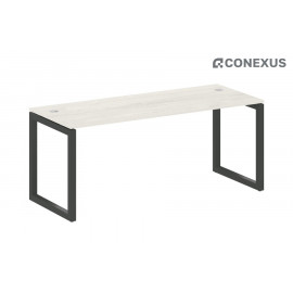 Письменный стол на О-образном м/к Metal system quattro 50x50 50БО.СП-5 Дуб Наварра/Металл антрацит/Металл антрацит