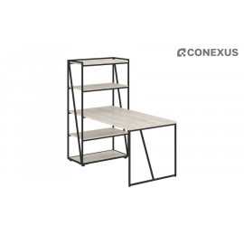 Стол компьютерный Loftis LMST 1515 Сосна Эдмонт/Черный металл