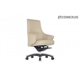 Кресло офисное RV Design Jotto B1904 Кожа светло-бежевая (3A ND9720)