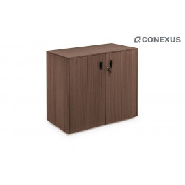 Шкаф для документов Enzo 109 711 ECL 01 Эвкалипт темный/Черный