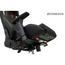 Кресло игровое Knight Outrider BO Экокожа черная/Экокожа оранжевая