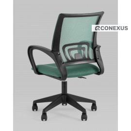 Кресло офисное TopChairs ST-Basic сетка/ткань зеленый