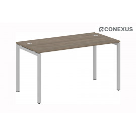 Письменный стол на П-образном м/к Metal system quattro 40x40 40БП.СП-3 Вяз благородный/Металл серый /Металл серый