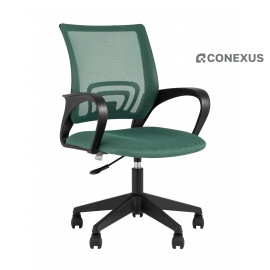 Кресло офисное TopChairs ST-Basic сетка/ткань зеленый