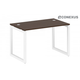 Письменный стол на О-образном м/к Metal system quattro 50x50 50БО.СП-2 Венге Цаво/Металл белый /Металл белый