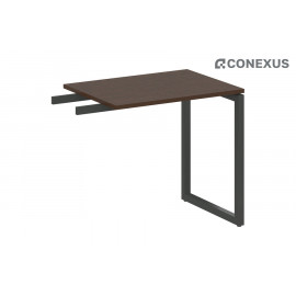 Приставка на О-образном м/к Metal system quattro 40x40 40БО.ПР-2 Венге Цаво/Металл антрацит/Металл антрацит