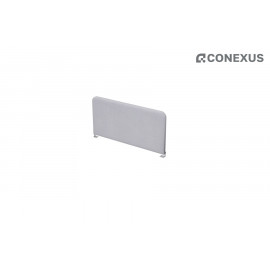 Настольный экран боковой «Gloss» 9БР.103.4 Рогожка Red (красная)/Черный
