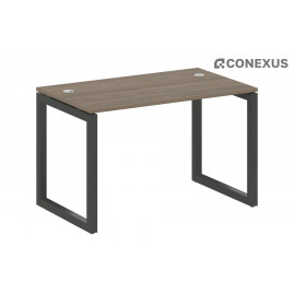 Письменный стол на О-образном м/к Metal system quattro 50x50 50БО.СП-2 Вяз благородный/Металл антрацит/Металл антрацит