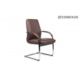 Конференц-кресло RV Design Pablo-CF C2216-1 Кожа коричневая (3A ND9719)