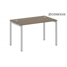 Письменный стол на П-образном м/к Metal system quattro 40x40 40БП.СП-2 Вяз благородный/Металл серый /Металл серый