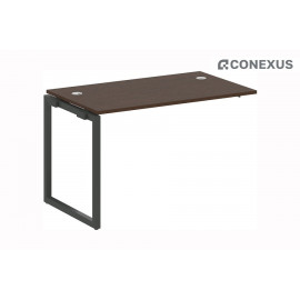 Модуль бенч-системы на О-образном м/к Metal system quattro 40x40 40БО.ПРС-СП-1.2 Венге Цаво/Металл антрацит/Металл антрацит